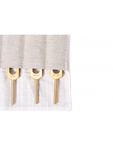 Mineral Tuning Forks Set