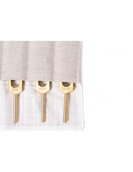 Mineral Tuning Forks Set