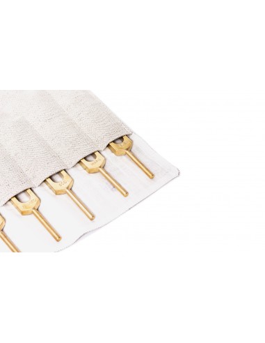 Mineral Tuning Forks Set